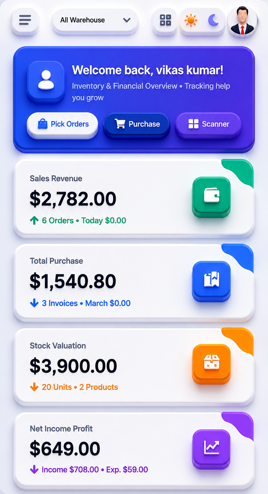 Mobile Touch POS - Rynoex ERP